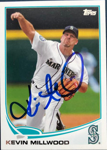 Kevin Millwood Autographed 2013 Topps #325