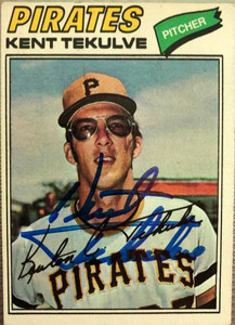 Kent Tekulve Autographed 1977 Topps #374