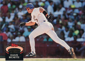 1992 Stadium Club #7 Dante Bichette VG Milwaukee Brewers 