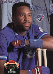 1992 Stadium Club #10 Joe Carter VG Toronto Blue Jays 