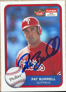  2002 Fleer Platinum #136 Pat Burrell MLB Baseball