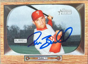 Pat Burrell Signed 2004 Donruss Diamond Kings Baseball Card - Philadel –  PastPros