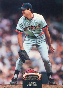 1992 Stadium Club #71 John Cerutti VG Detroit Tigers 