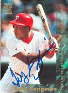 Tony Longmire Autographed 1994 Stadium Club Team #213