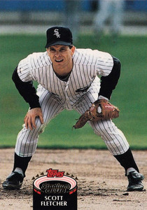1992 Stadium Club #116 Scott Fletcher VG Chicago White Sox 