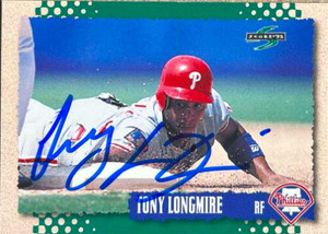 Tony Longmire Autographed 1995 Score #242