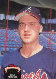 1992 Stadium Club #147 Kent Mercker VG Atlanta Braves 