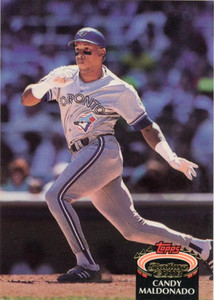 1992 Stadium Club #179 Candy Maldonado VG Toronto Blue Jays 