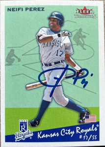 Neifi Perez Autographed 2002 Fleer Tradition #233 Neifi Perez Autographed 2002 Fleer Tradition #233