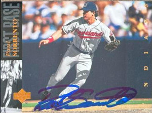 Paul Sorrento Autographed 1994 Upper Deck #363