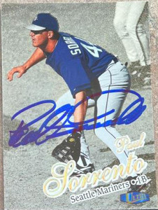 Paul Sorrento Autographed 1998 Fleer Ultra Gold Medallion #46G