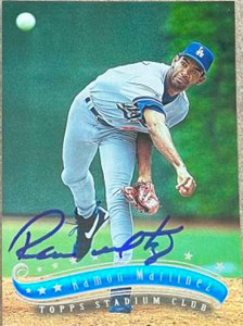 Ramon Martinez Autographed 1997 Stadium Club #205