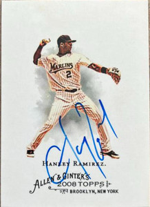 Hanley Ramirez Autographed 2008 Topps Allen & Ginter #80