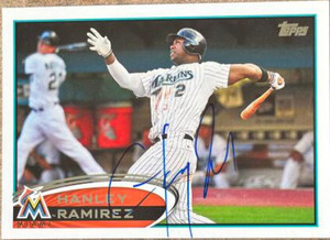 Hanley Ramirez Autographed 2012 Topps #60