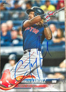 Hanley Ramirez Autographed 2018 Topps #457