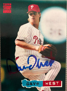 David West Autographed 1994 Stadium Club #130