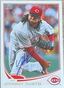 Johnny Cueto Autographed 2013 Topps #275