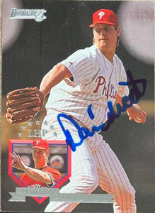 SOLD 5243 David West Autographed 1995 Donruss #348