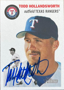 Todd Hollandsworth Autographed 2003 Topps Heritage #233