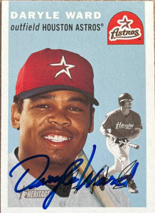 Daryle Ward Autographed 2003 Topps Heritage #321