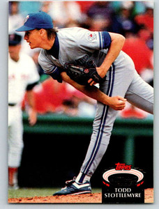 1992 Stadium Club #307 Todd Stottlemyre VG Toronto Blue Jays 