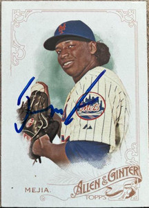 Jenrry Mejia Autographed 2015 Topps Allen & Ginter #280