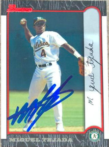 Miguel Tejada Autographed 1999 Bowman #229