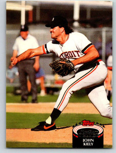 1992 Stadium Club #384 John Kiely VG RC Rookie Detroit Tigers 
