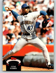 1992 Stadium Club #425 Gene Harris VG Seattle Mariners 