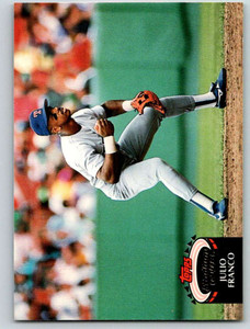 1992 Stadium Club #440 Julio Franco VG Texas Rangers 