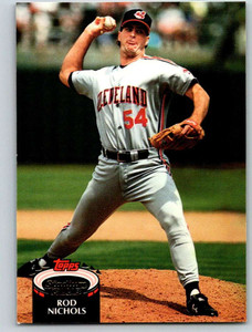 1992 Stadium Club #534 Rod Nichols VG Cleveland Indians 