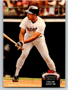 1992 Stadium Club #552 Oscar Azocar VG San Diego Padres 
