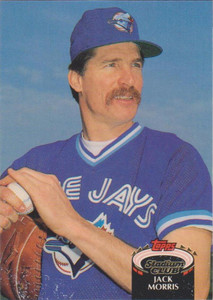 1992 Stadium Club #640 Jack Morris VG Toronto Blue Jays 