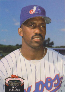 1992 Stadium Club #659 Eric Bullock VG Montreal Expos 