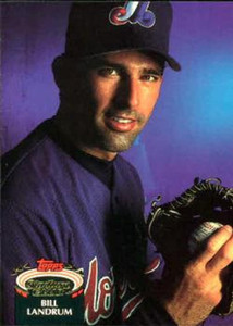 1992 Stadium Club #672 Bill Landrum VG Montreal Expos 