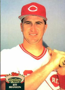 1992 Stadium Club #716 Jeff Branson VG Cincinnati Reds 