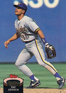 1992 Stadium Club #757 Pat Listach VG RC Rookie Milwaukee Brewers 