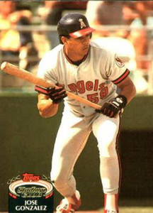1992 Stadium Club #774 Jose Gonzalez VG California Angels 
