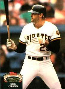 1992 Stadium Club #784 Kirk Gibson VG Pittsburgh Pirates 