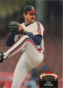 1992 Stadium Club #812 Ted Power VG Cleveland Indians 