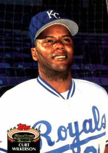 1992 Stadium Club #849 Curtis Wilkerson VG Kansas City Royals 