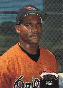 1992 Stadium Club #871 Alan Mills VG Baltimore Orioles 