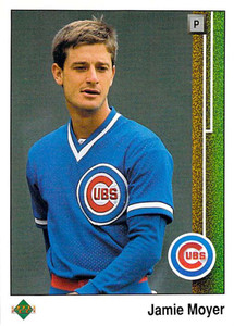 1989 Upper Deck #63 Jamie Moyer VG Chicago Cubs 
