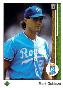 1989 Upper Deck #202 Mark Gubicza VG Kansas City Royals 
