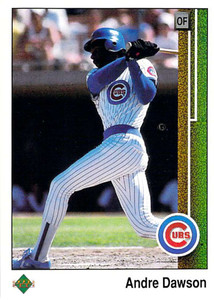 1989 Upper Deck #205 Andre Dawson VG Chicago Cubs 