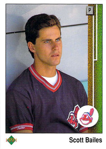 1989 Upper Deck #209 Scott Bailes VG Cleveland Indians 