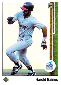 1989 Upper Deck #211 Harold Baines VG Chicago White Sox 