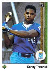 1989 Upper Deck #329 Danny Tartabull VG Kansas City Royals 