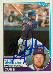 1985 Topps #538 Keith Moreland VG Chicago Cubs - Under the Radar Sports