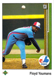 1989 Upper Deck #459 Floyd Youmans VG Montreal Expos 